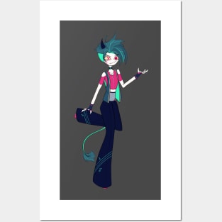 hazbin hotel character Posters and Art